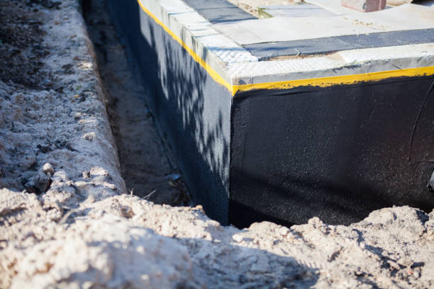 Residential Foundation Crack Repair installation at a Oregon, IL home by SJ Waterproofing Pros